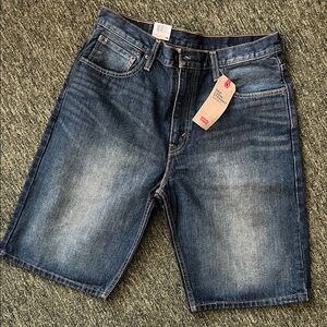 Levi's Mens Blue Jean Shorts